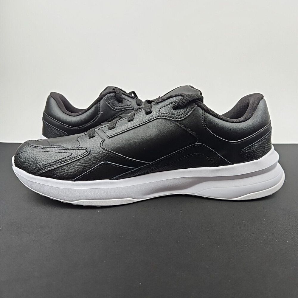 Under Armour Edge LTHR Black White 3028375-001 Men's Size 14 - Picture 5 of 7